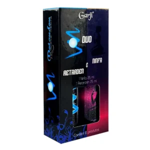 Duo Retarden e Ninfa Gel Retardante e Gel Adstringente Feminina 25ml Garji