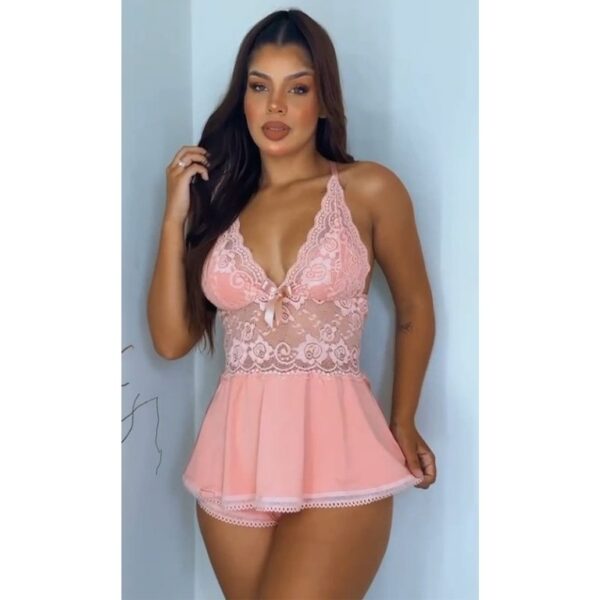 Baby Doll Amélia Rosé