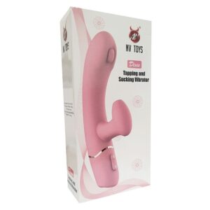Vibrador de Ponto G e clitóris com Pulsação / Dedilhar - Dixie