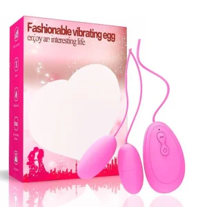 Fashionable Vibrating Egg Green Baby Bullet com Cápsula Dupla