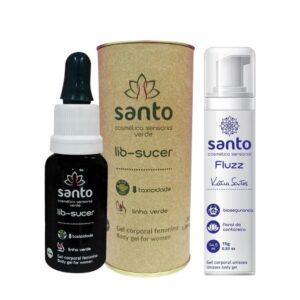 Kit Santo Cosmética Sensorial Verde com Lib-Sucer e Fluzz