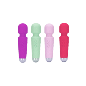Mini Toy Vibrador Varinha Mágica com 20 Modos de Vibrações e 8 Níveis e Velocidade Vip Mix