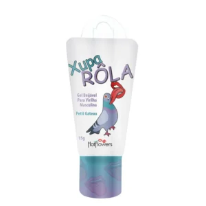 Xupa Rola Gel Beijável Para Virilha Masculina Masculina 15g Linha Xups Hot Flowers