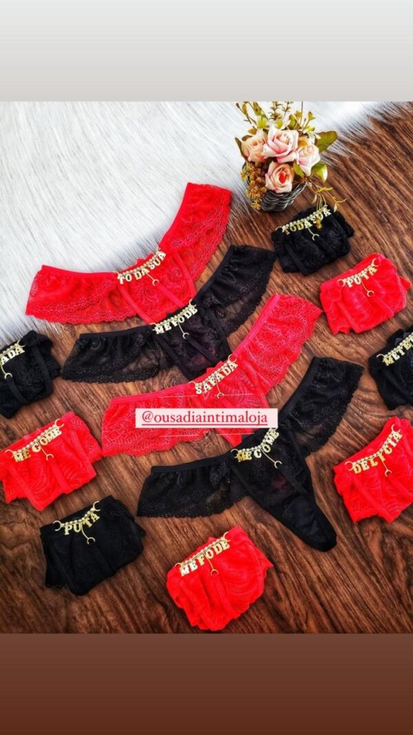Calcinha Sexy Com Nome