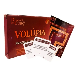 Volúpia Jogo Prazer Além do Toque Diversão ao Cubo