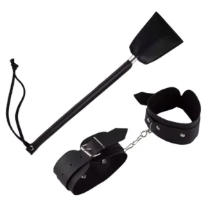 Kit Sensual Algema e Chibata Brasil Fetiche