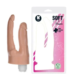 Pênis Realístico Duplo Soft Line